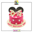 Pink Minnie Mouse Cake