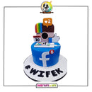 Social Media Cake