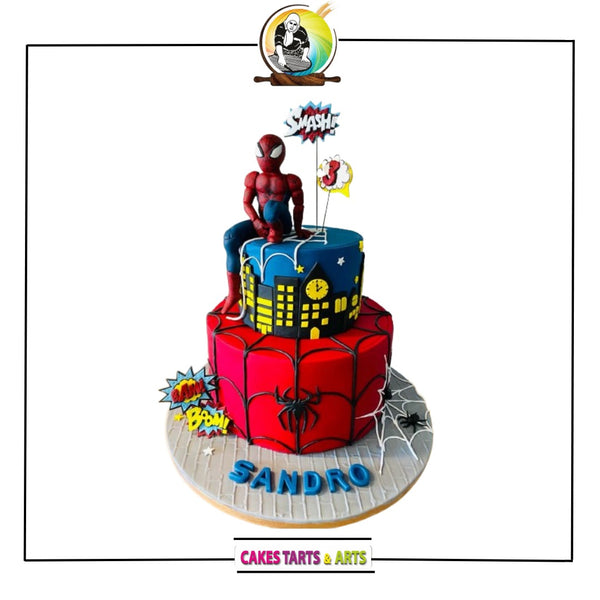 Super Spiderman Cake