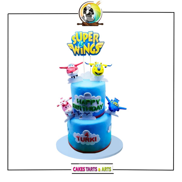 Super Wings Cake