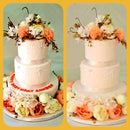 Wedding Cake With Flowers