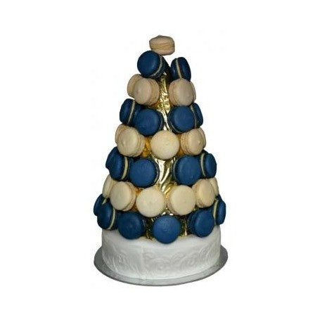 Blue Macaron Tower