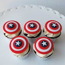 Captain America CupCakes