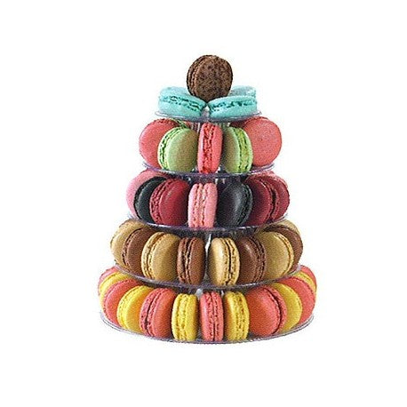 Colorful Macaron Tower