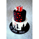 She Said Yes! Cake